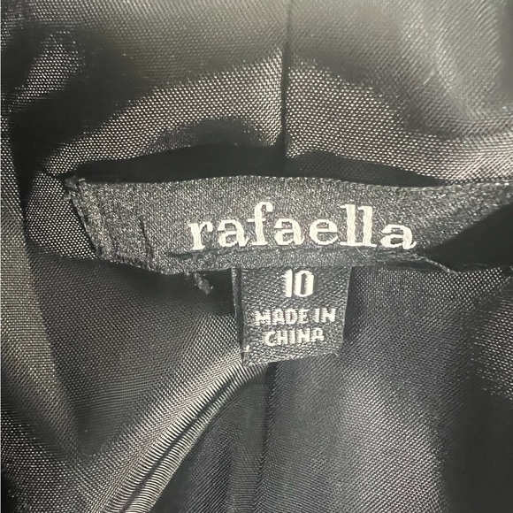 RAFAELLA, SZ 10, BLACK/WHITE, BUTTON UP BLAZER - Picture 2 of 12